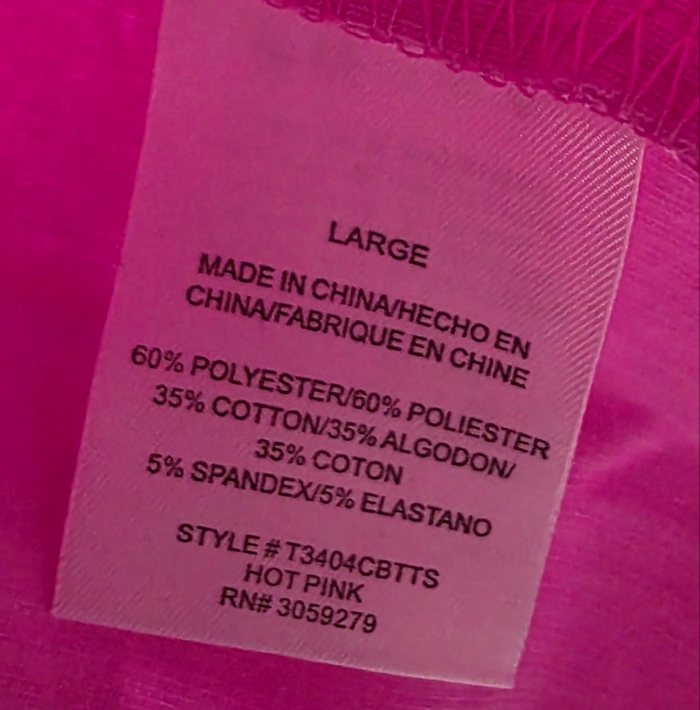 Thread & Supply Pink Ribbed Top - Picture 5 of 5